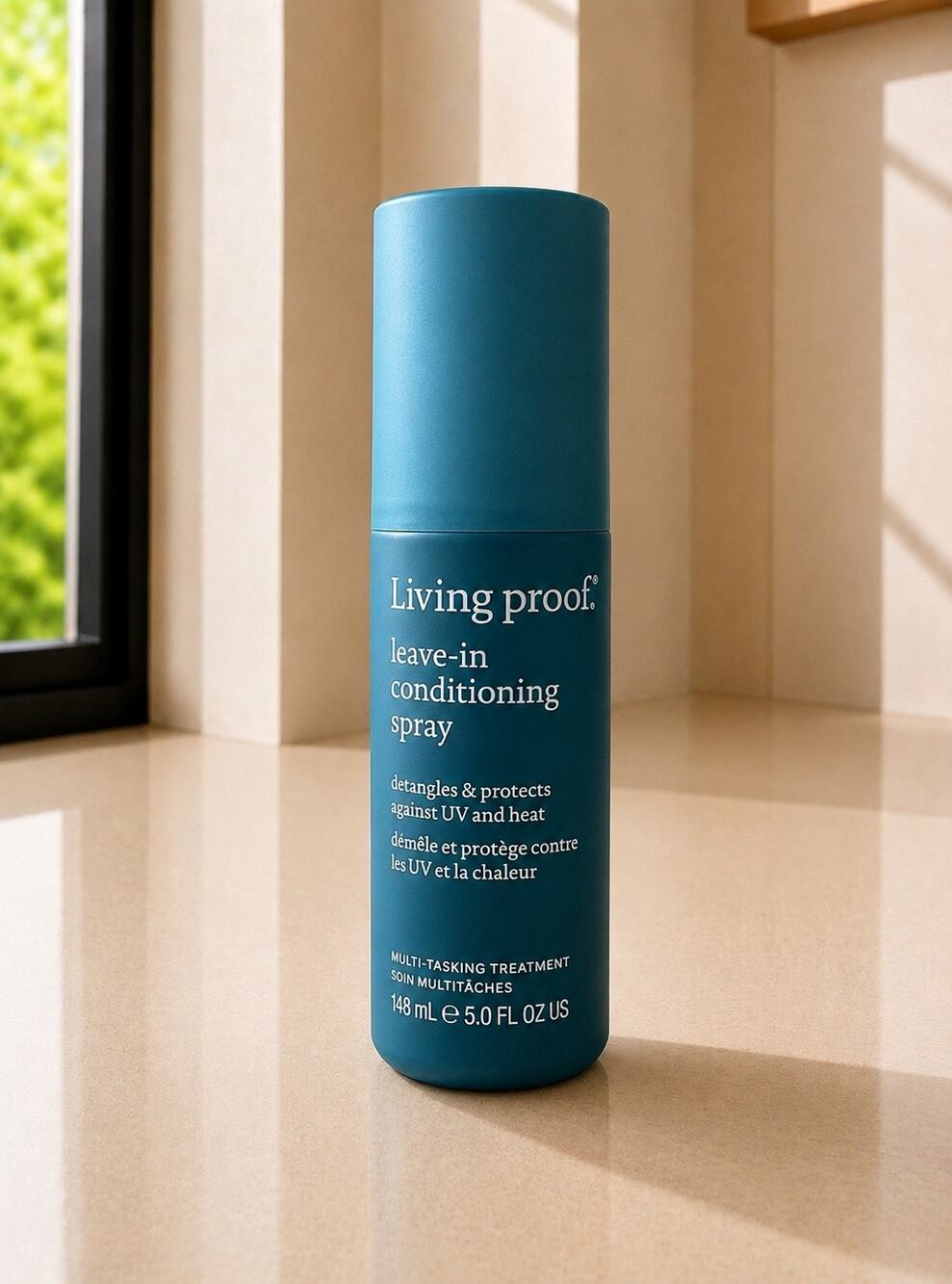$34 Living Proof Leave-In Conditioning Spray Detangler Heat UV 5 oz